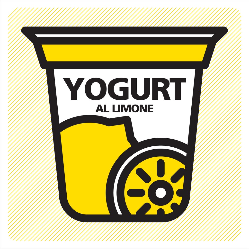 Detail of Lemon yogurt by PIT-POP - Antonella Tolve