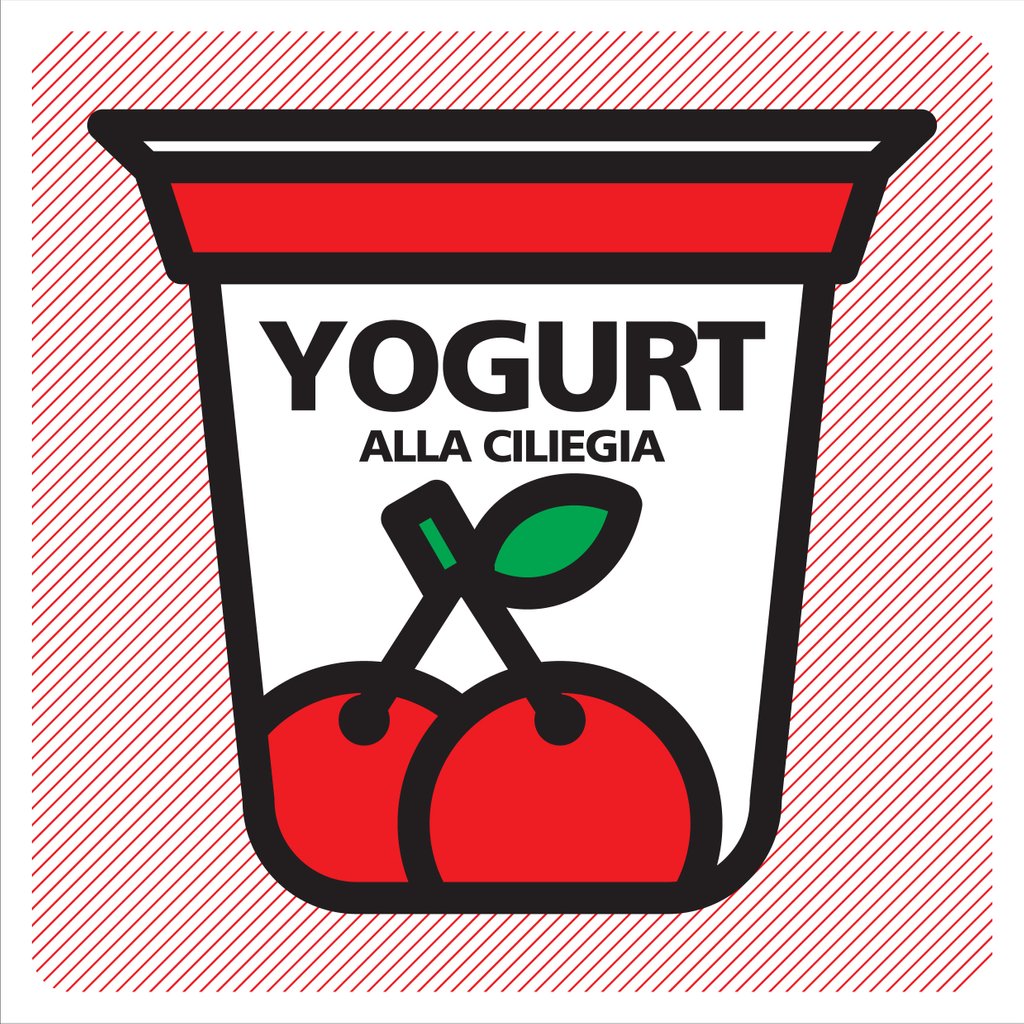 Detail of Cherry yogurt by PIT-POP - Antonella Tolve