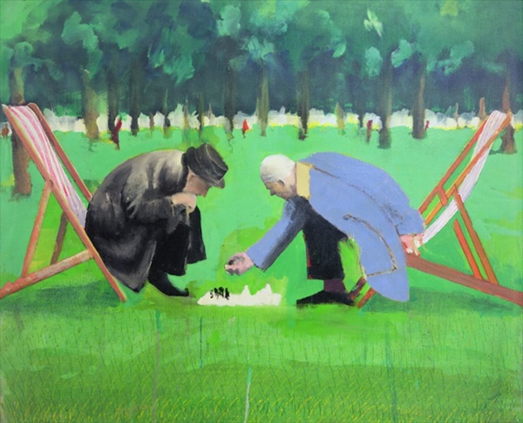 Detail of Polish Chess Players by Paul Powis