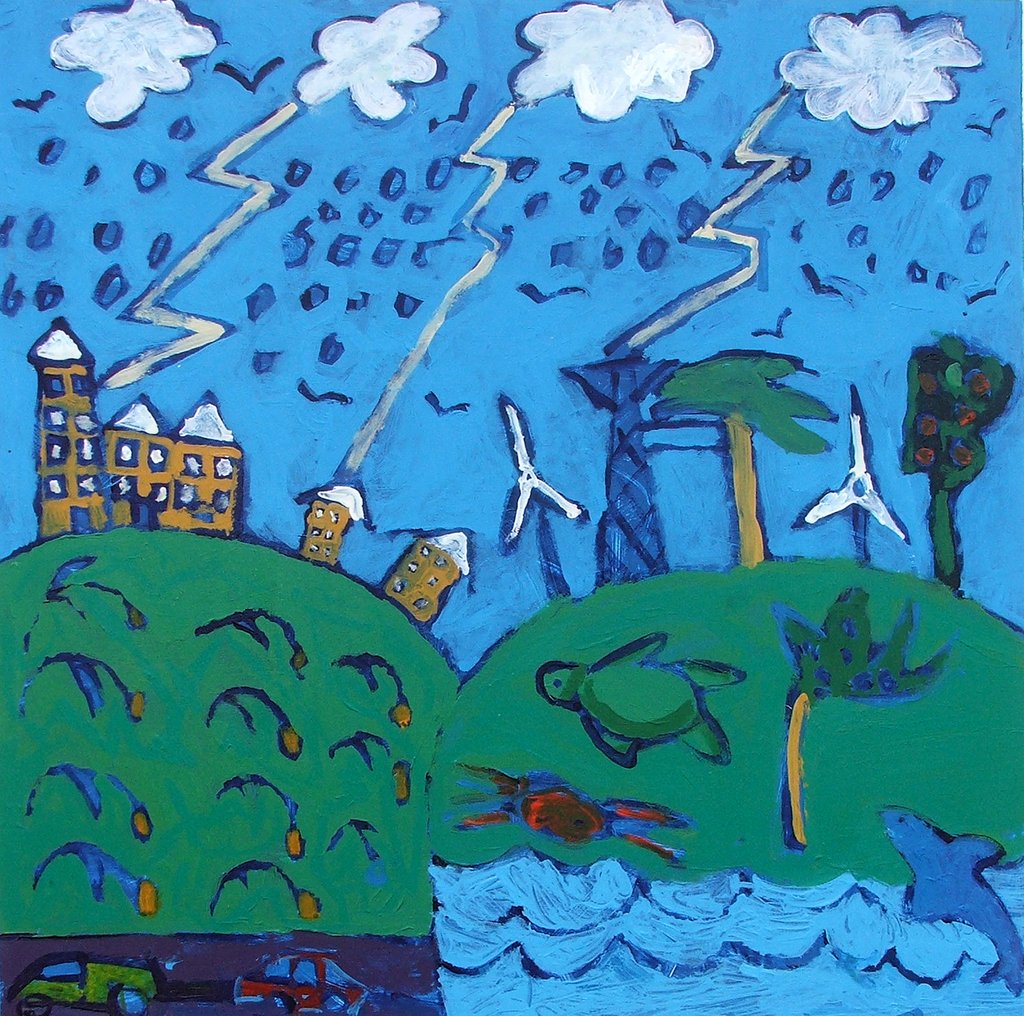 Detail of Global Warming by Paul Powis