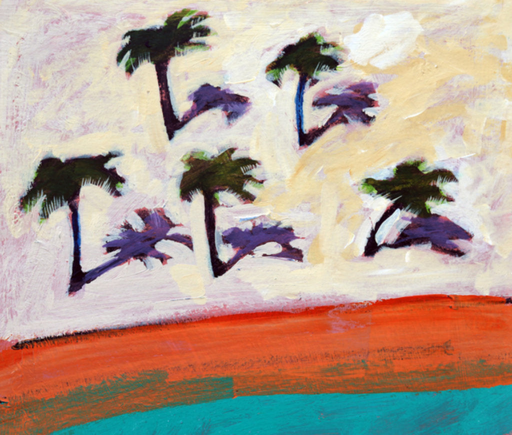 Detail of Palms I, 2010 by Paul Powis