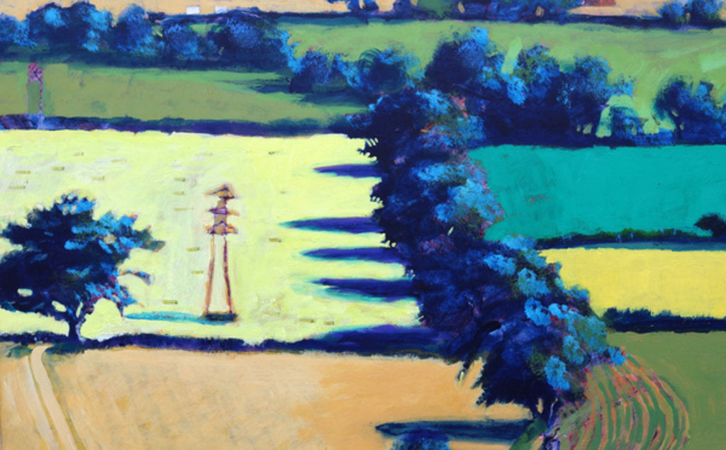 Detail of Towards Upton II, 2016 by Paul Powis