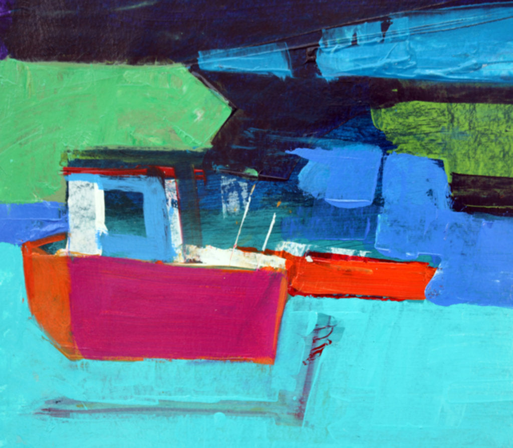 Detail of Red Boat by Paul Powis