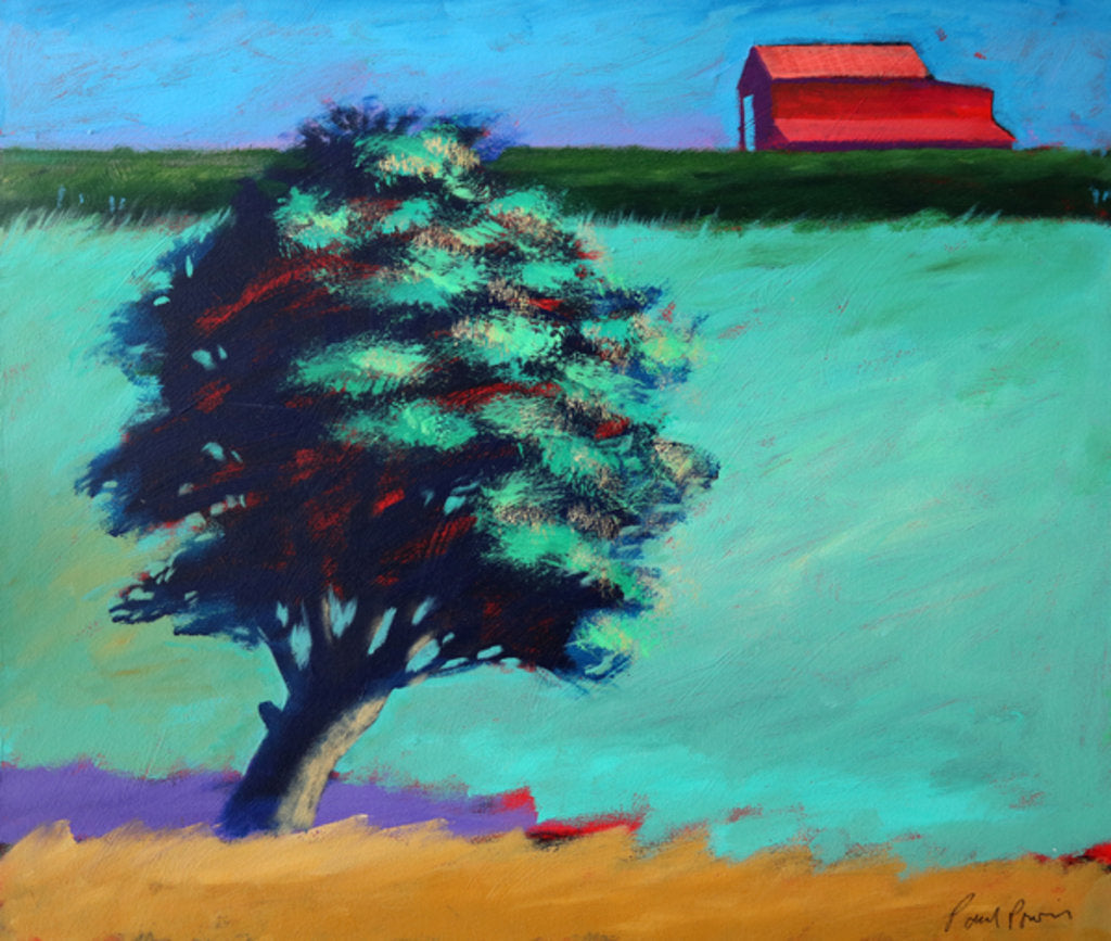 Detail of Red Barn, 2010 by Paul Powis