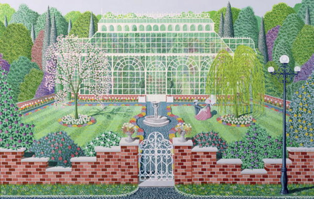 Detail of The Greenhouse in the Park by Peter Szumowski
