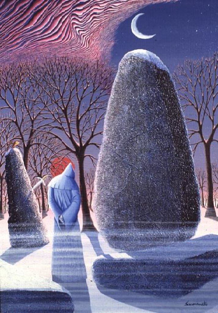 Detail of Merlin by Peter Szumowski