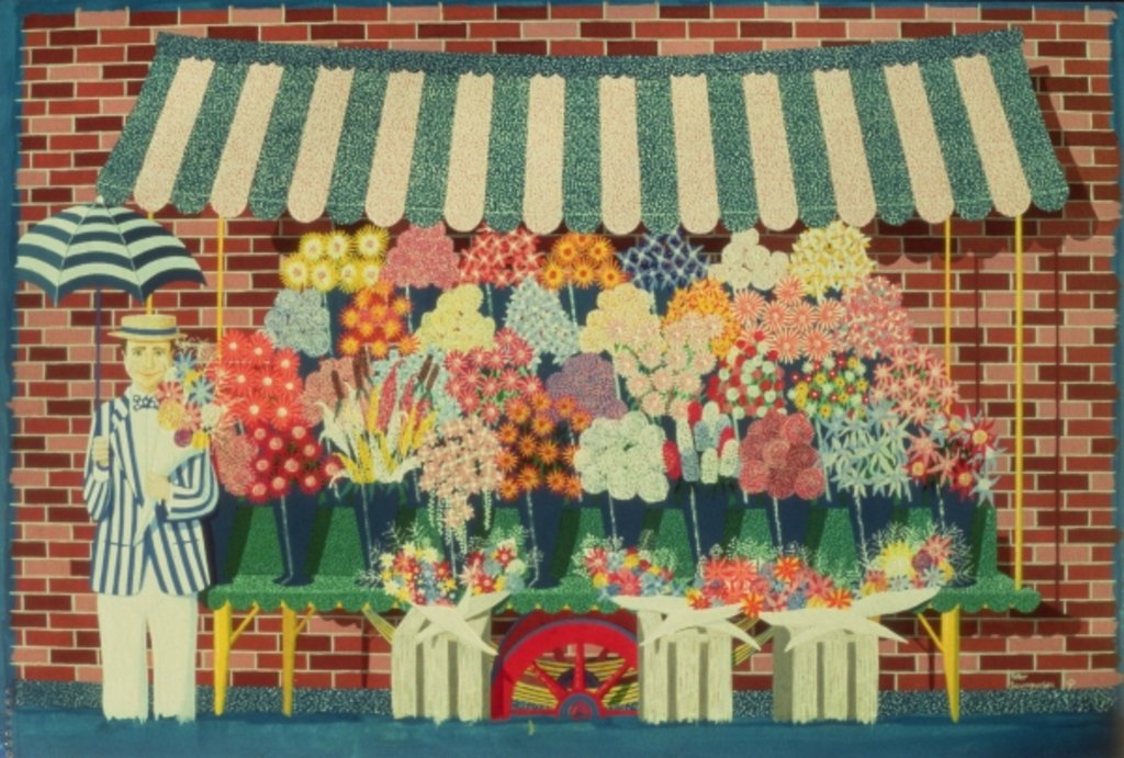 Detail of The Flower Man by Peter Szumowski