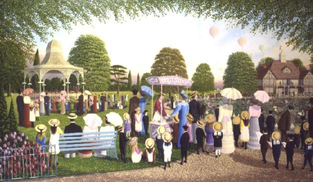 Detail of Bank Holiday Blessings by Peter Szumowski