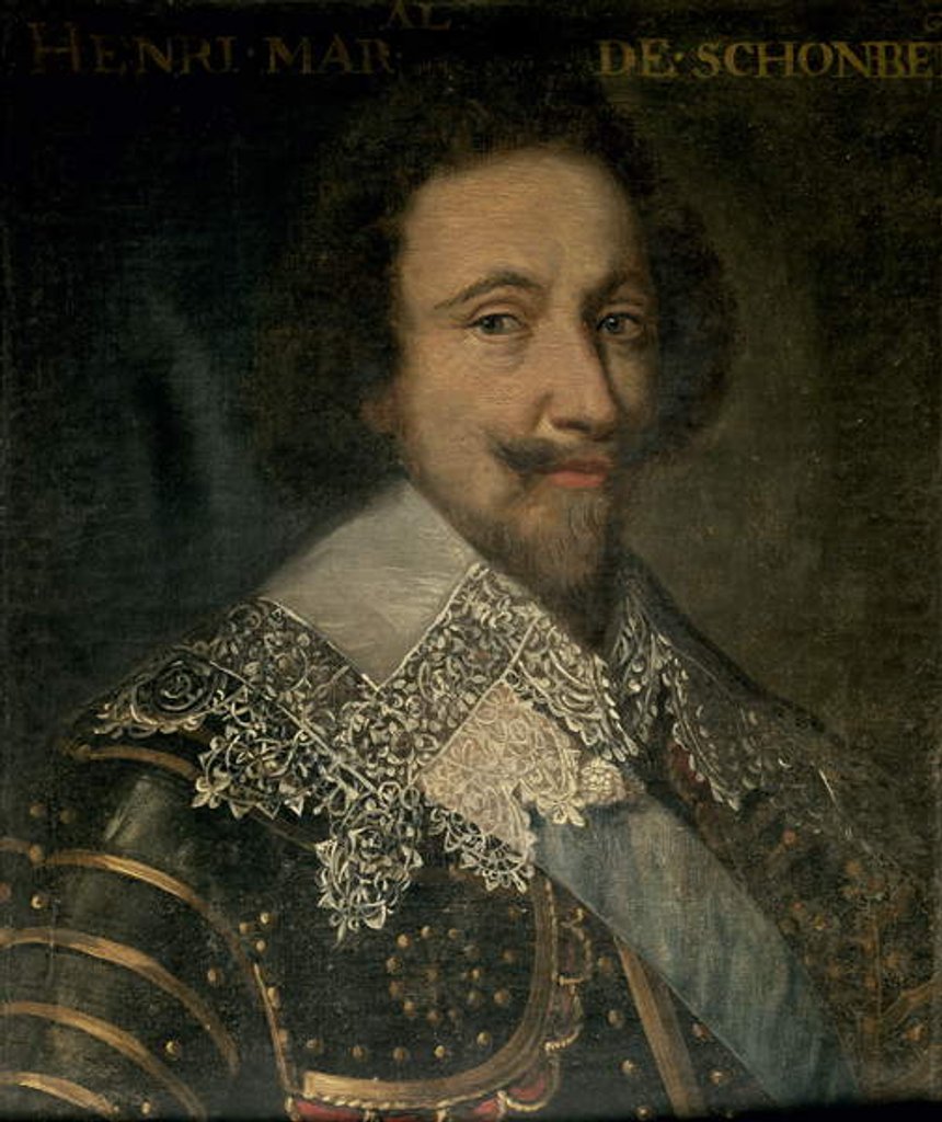 Detail of Henry, Marshal of Schonberg by French School