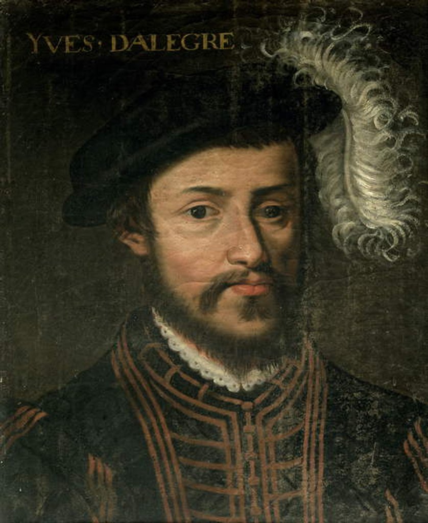 Detail of Yves d'Algere by French School