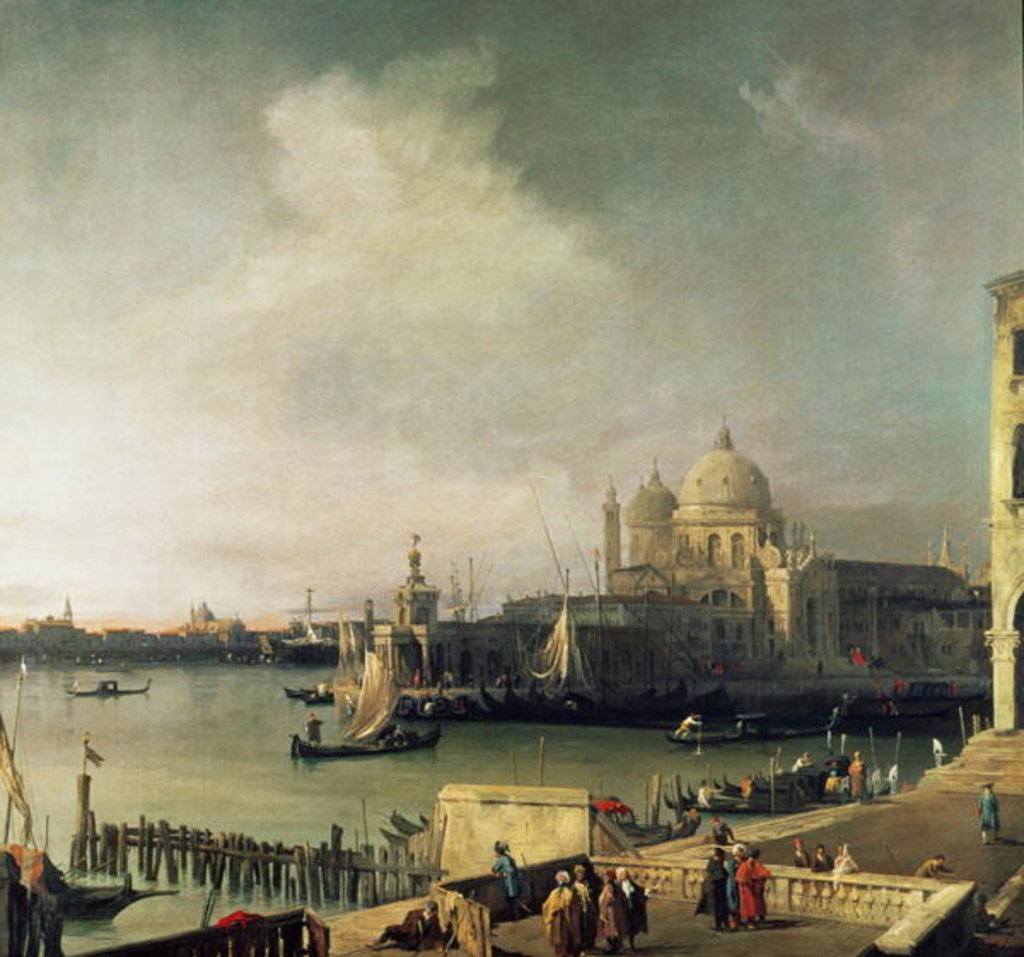 Detail of View of Venice by Canaletto