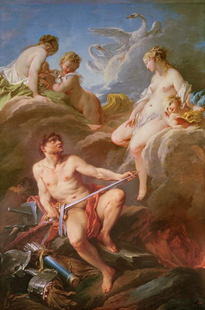 Detail of Venus Asking Vulcan for the Armour of Aeneas, 1732 by Francois Boucher