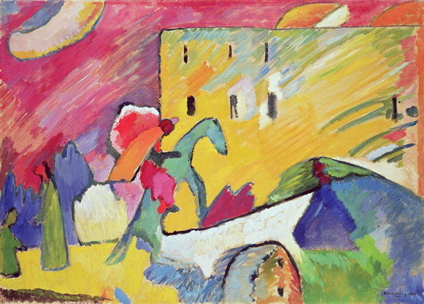 Detail of Improvisation III, 1909 by Wassily Kandinsky