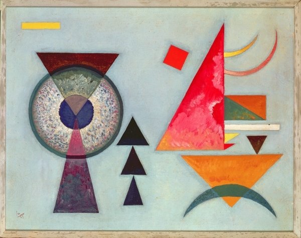 Detail of Weiches Hart 1927 by Wassily Kandinsky