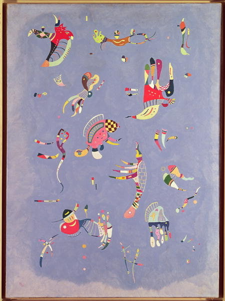 Detail of Sky Blue, 1940 by Wassily Kandinsky