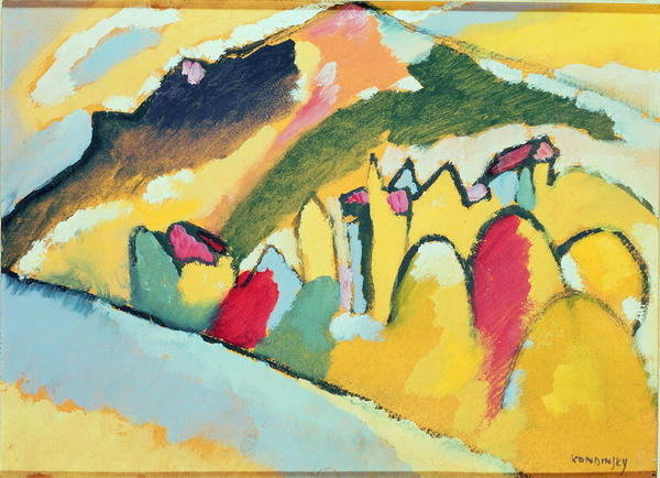 Detail of Study in Autumn No. 1, 1910 by Wassily Kandinsky