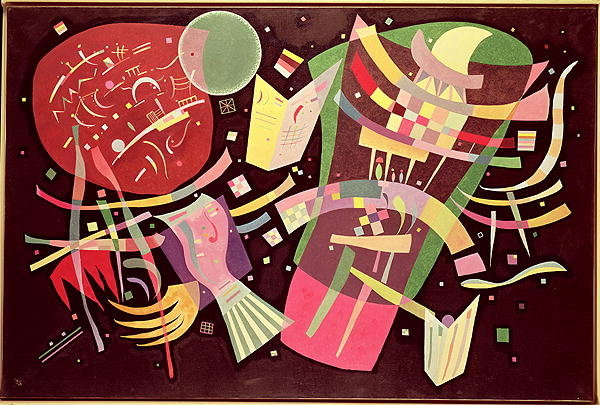 Detail of Composition X, 1939 by Wassily Kandinsky
