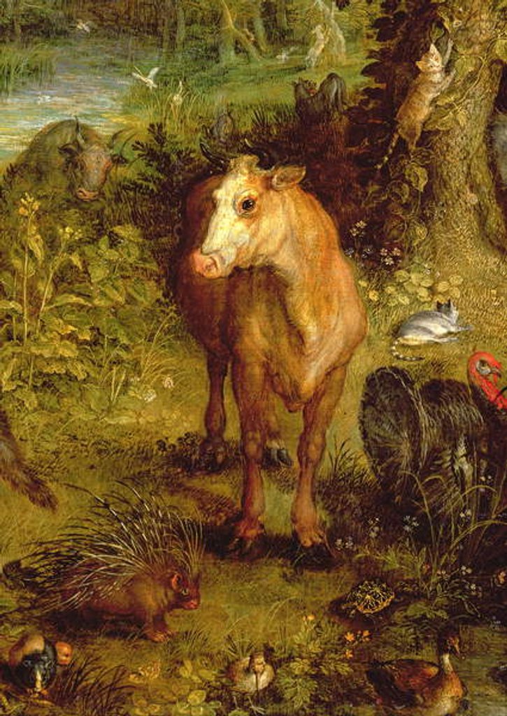 Detail of Earth or The Earthly Paradise by Jan the Elder Brueghel
