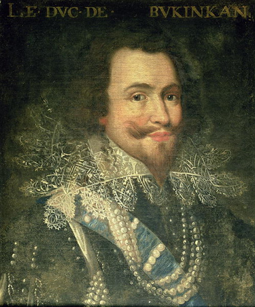 Portrait of George Villiers, 1st Duke of Buckingham by Jean Monier or Mosnier