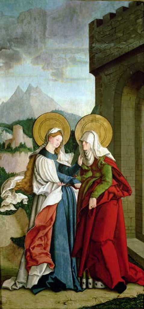 Detail of The Visitation by Master of Messkirch