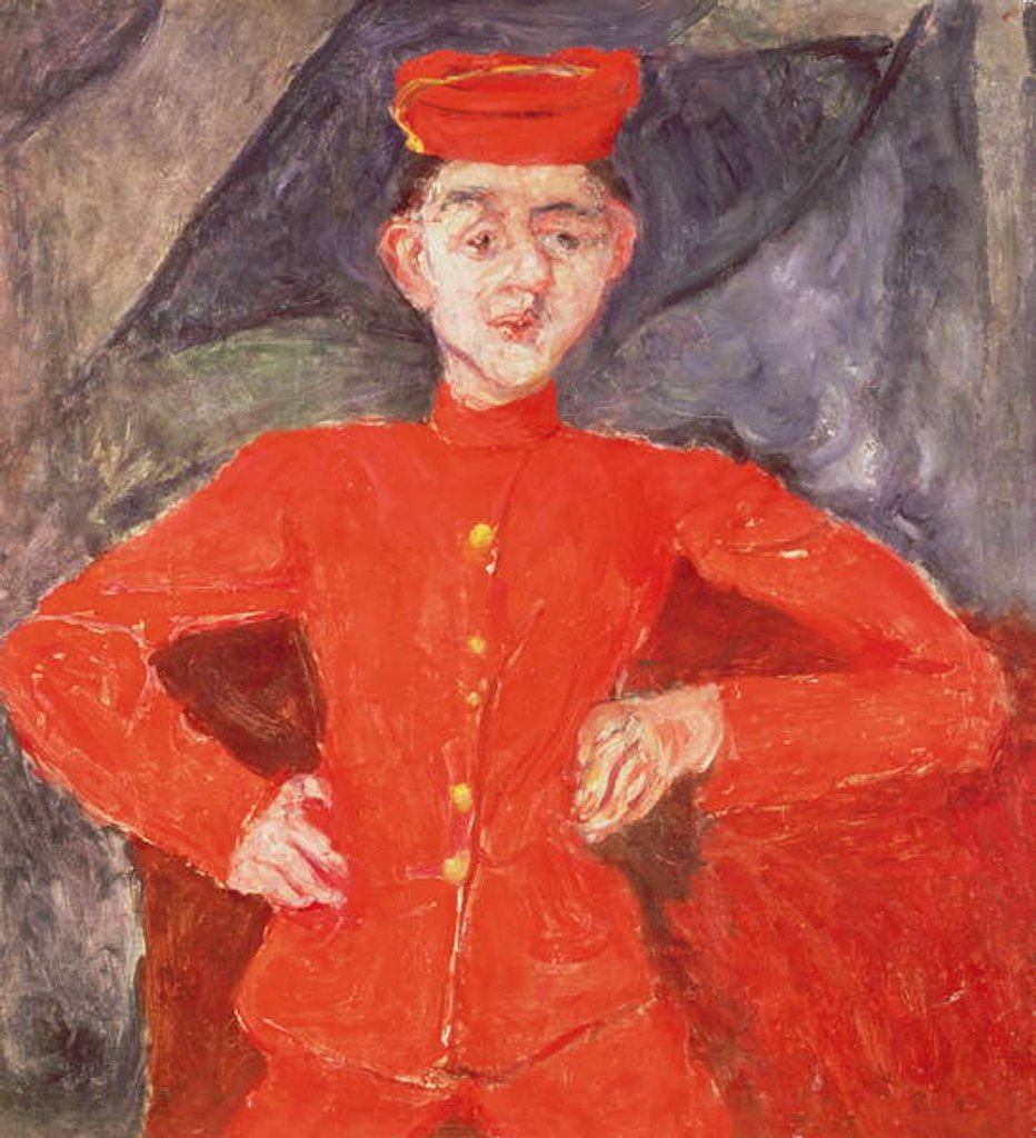 Detail of The Groom by Chaim Soutine