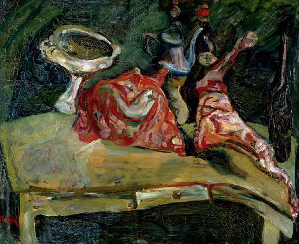 Detail of The Table by Chaim Soutine