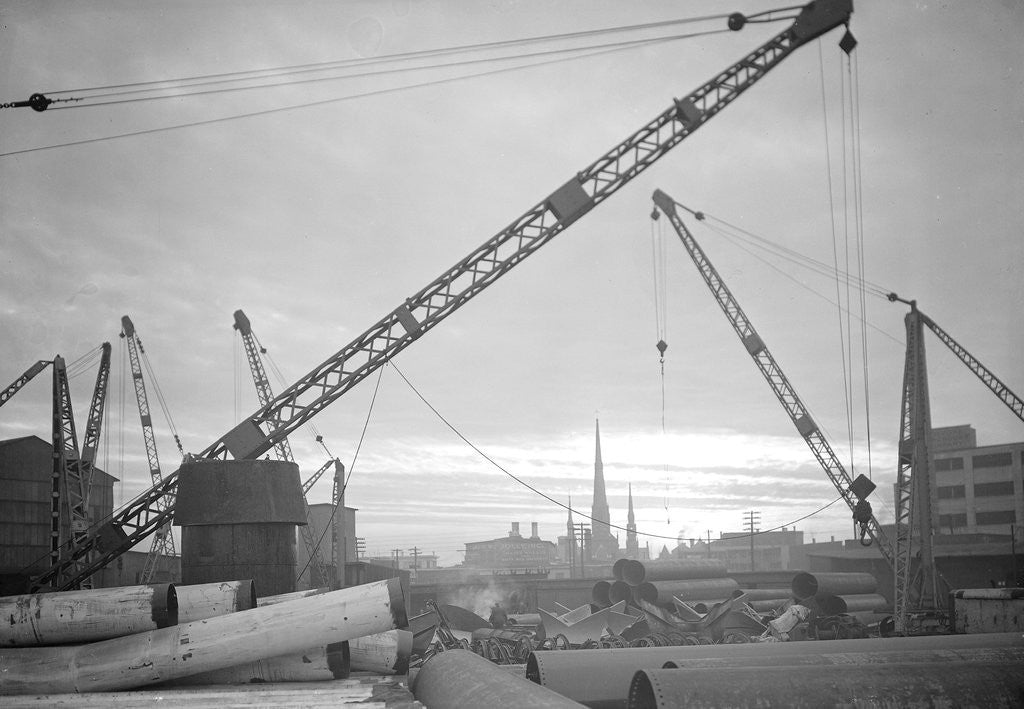 Detail of Mt. Holyoke, Massachusetts - Scenes by Lewis Hine