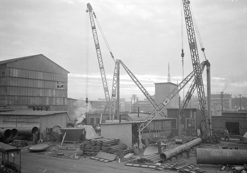 Detail of Mt. Holyoke, Massachusetts - Scenes, 1936 by Lewis Hine