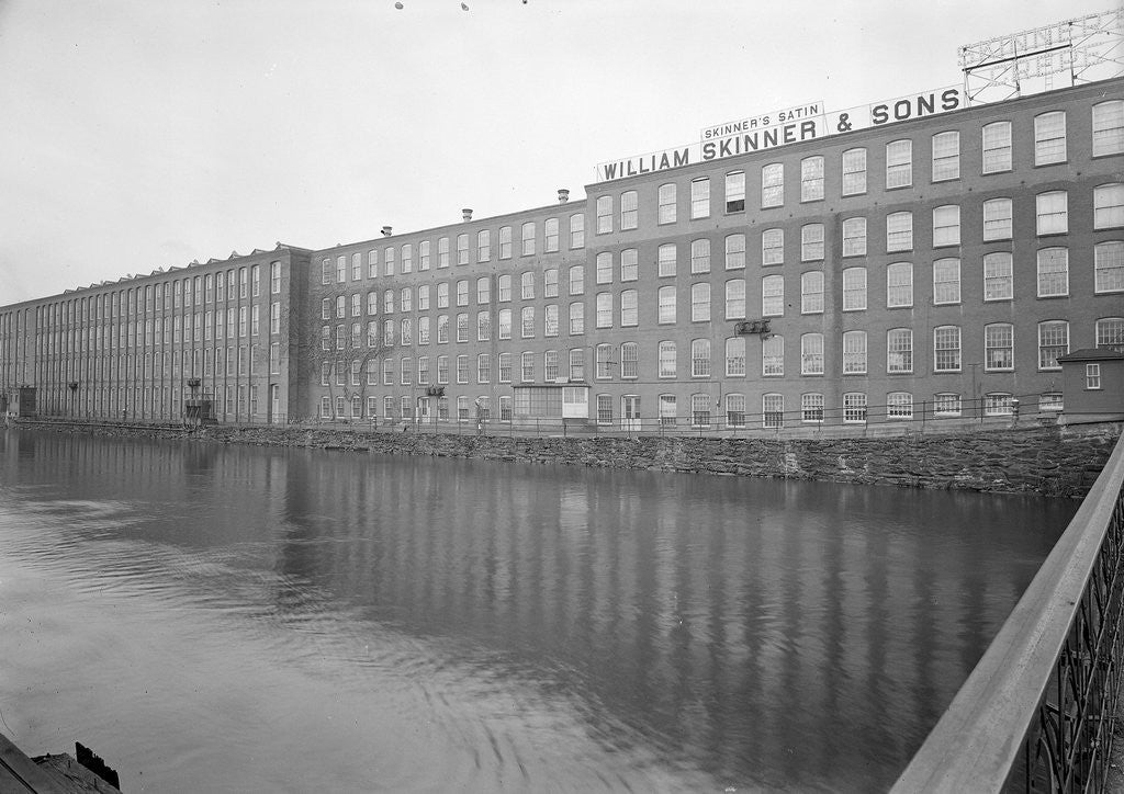 Detail of Mt. Holyoke, Massachusetts - Scenes. The Canal by Lewis Hine