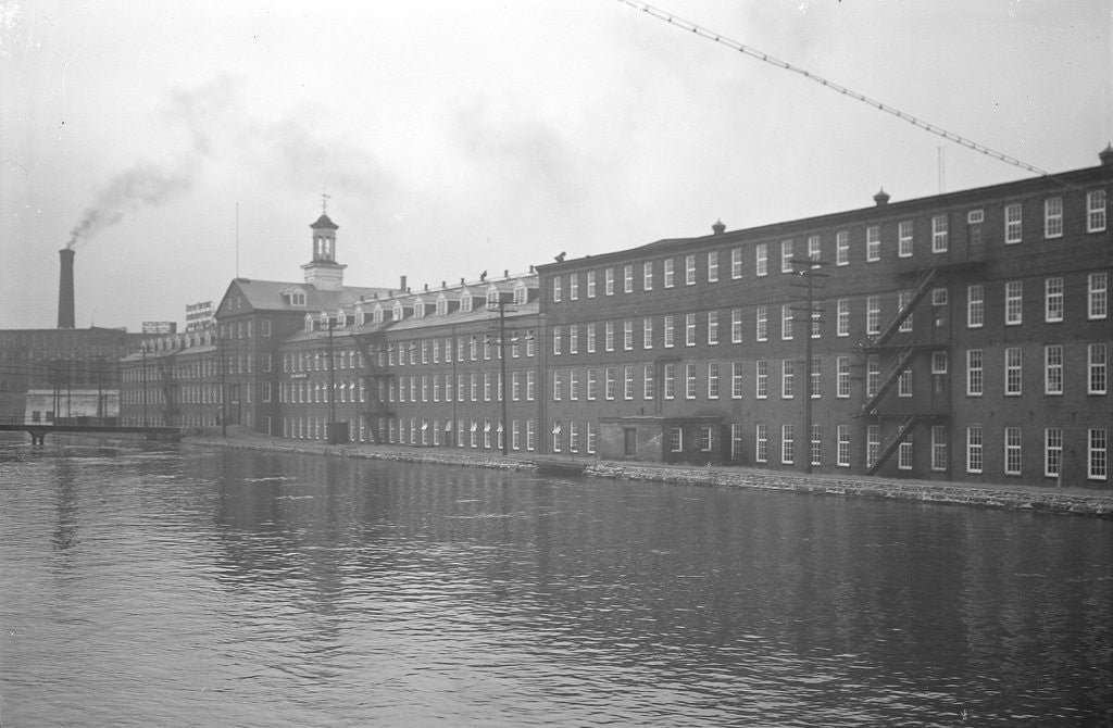 Detail of Mt. Holyoke, Massachusetts - Scenes. The Canal, 1936 by Lewis Hine
