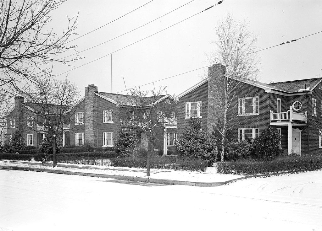 Detail of Lancaster, Pennsylvania - Housing. Houses near Hamilton Watch Company by Lewis Hine