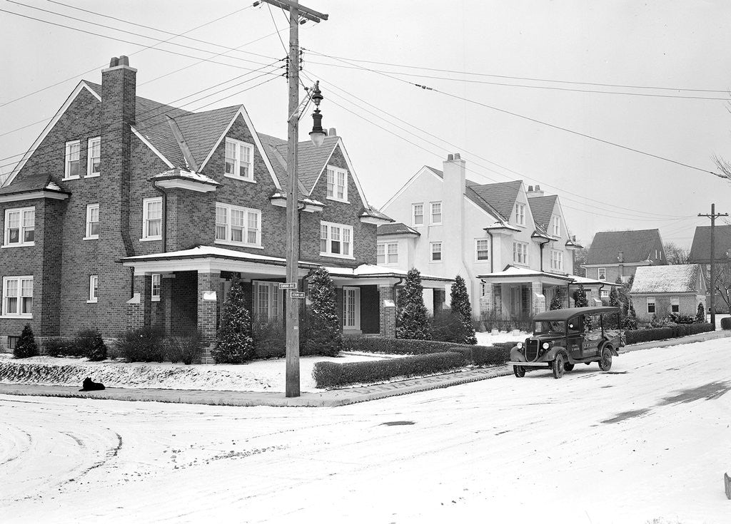 Detail of Lancaster, Pennsylvania - Housing. Houses near Hamilton Watch Company by Lewis Hine