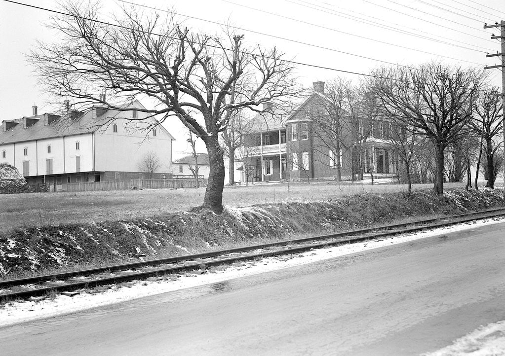 Detail of Lancaster, Pennsylvania - Housing. Farm on Lititz Pike - four miles from Lancaster, 1936 by Lewis Hine