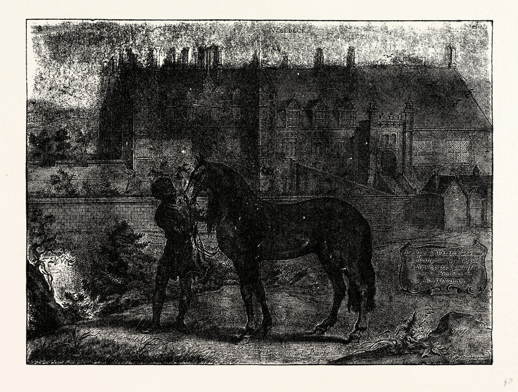 Detail of Part of Welbeck in 1658 by Anonymous