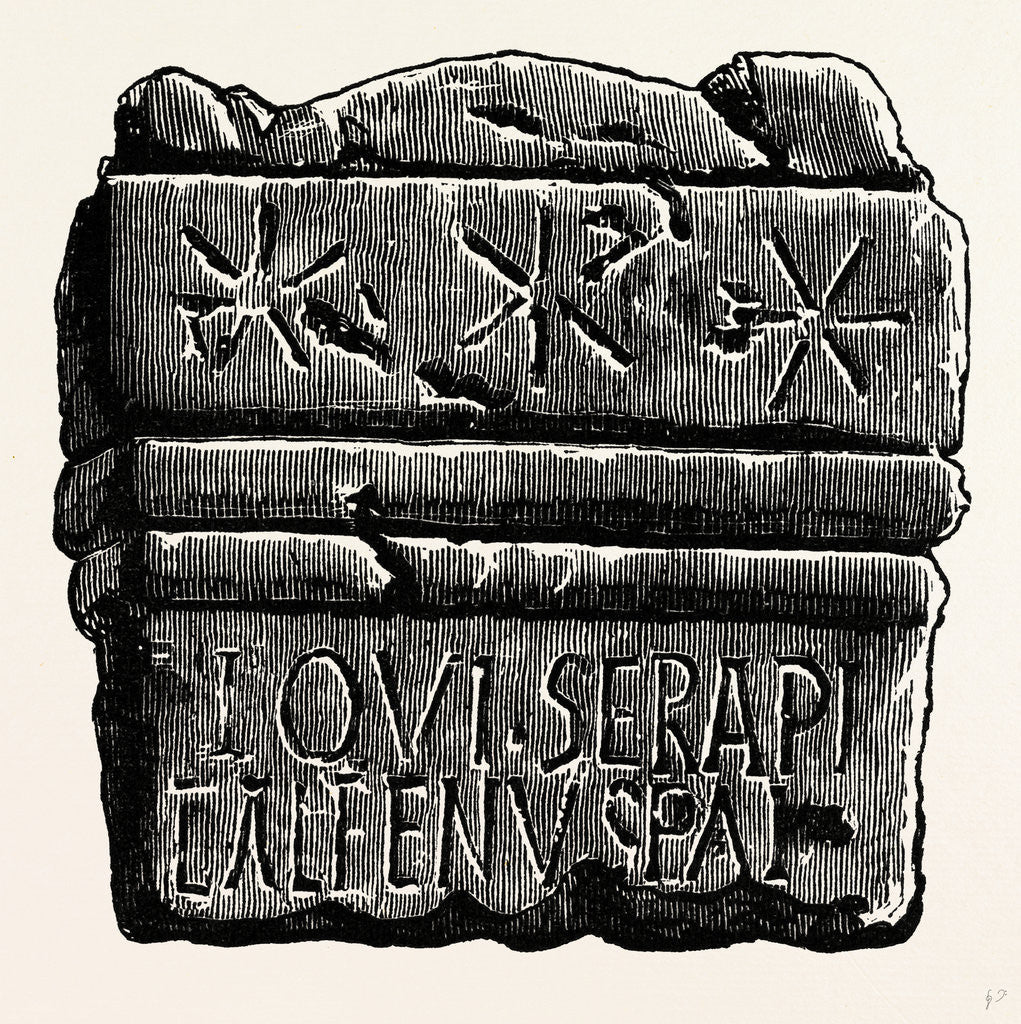 Detail of Roman Remains from Drumburgh and Kirkby Thore by Anonymous