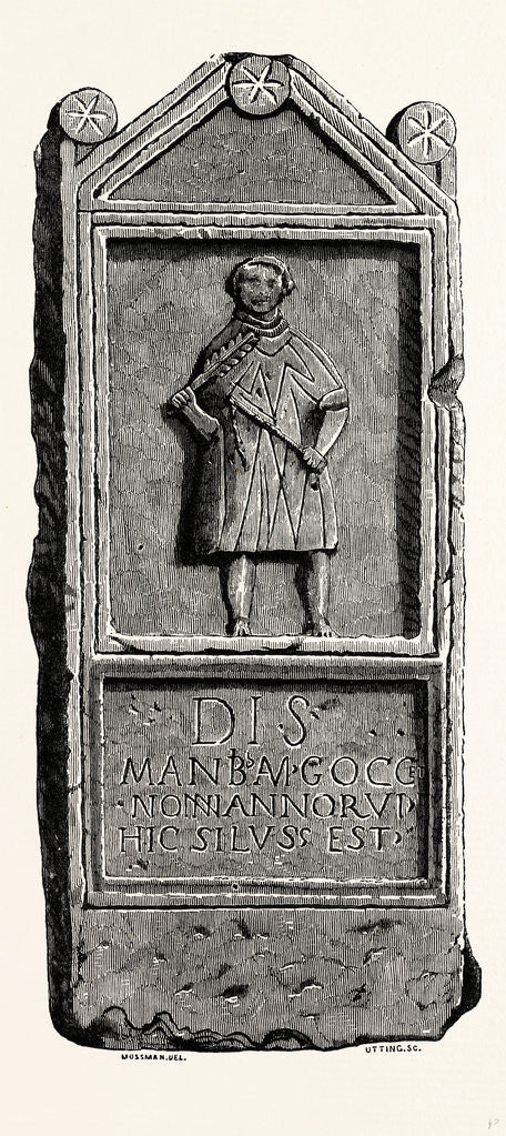 Detail of Roman Altars from Old Penrith by Anonymous