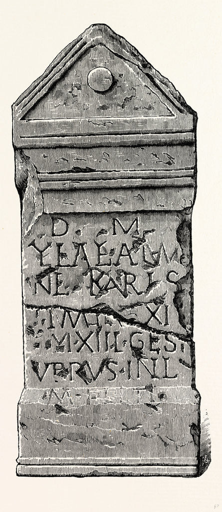 Detail of Roman Altars from Old Penrith by Anonymous