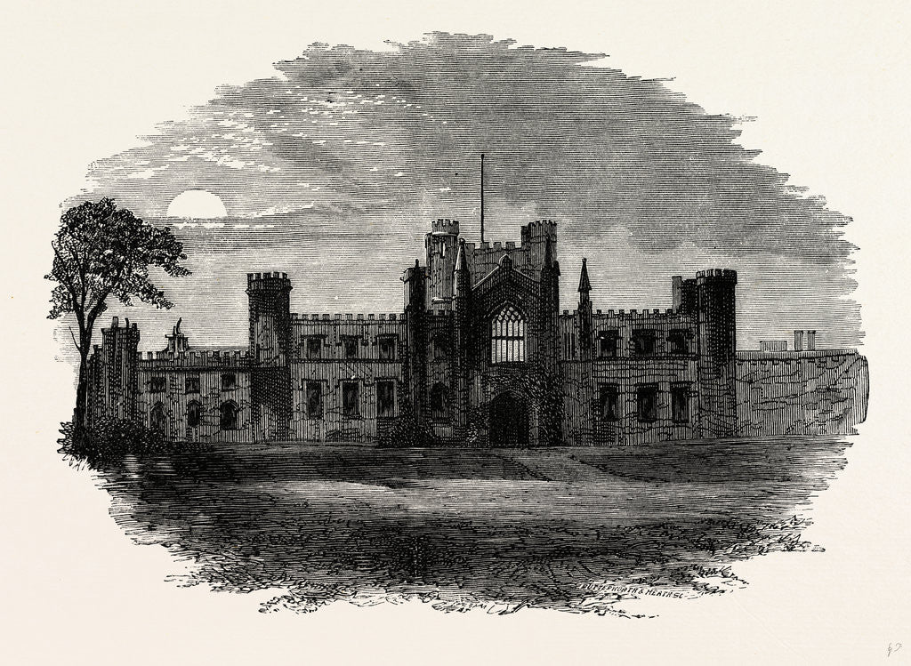 Detail of Lowther Castle, South Front by Anonymous