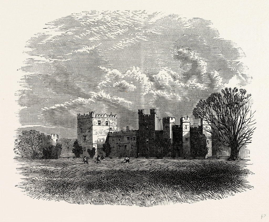 Detail of Raby Castle, from the West by Anonymous