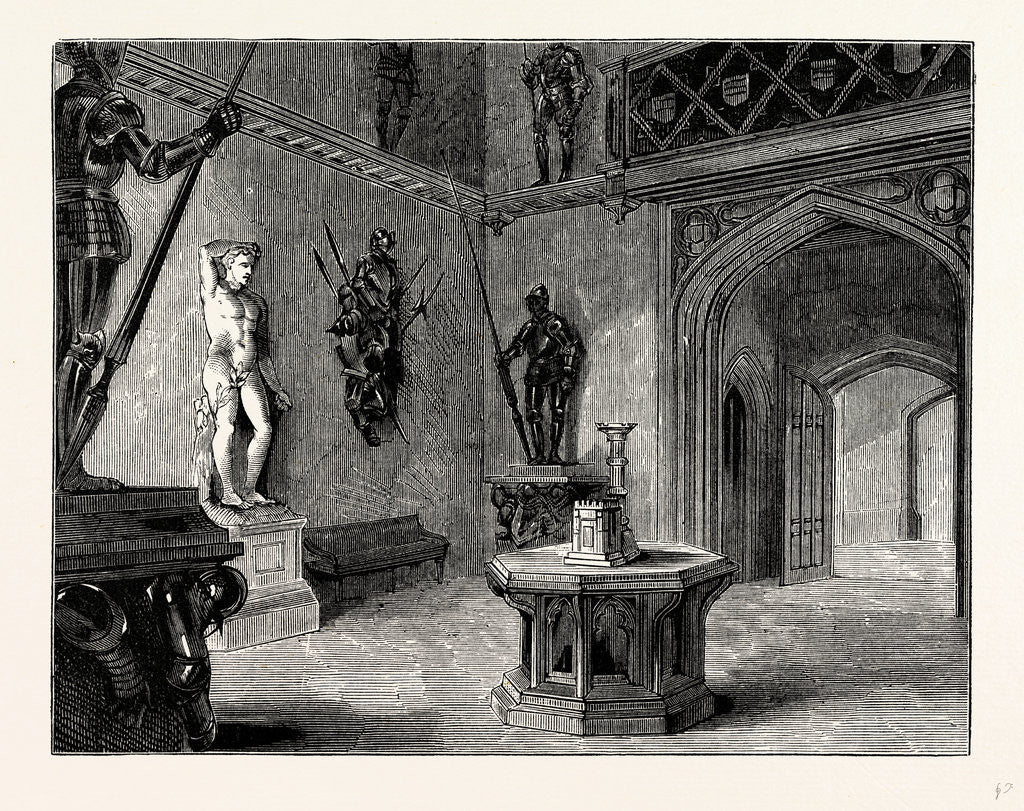 Detail of The Hall, Wilton House by Anonymous