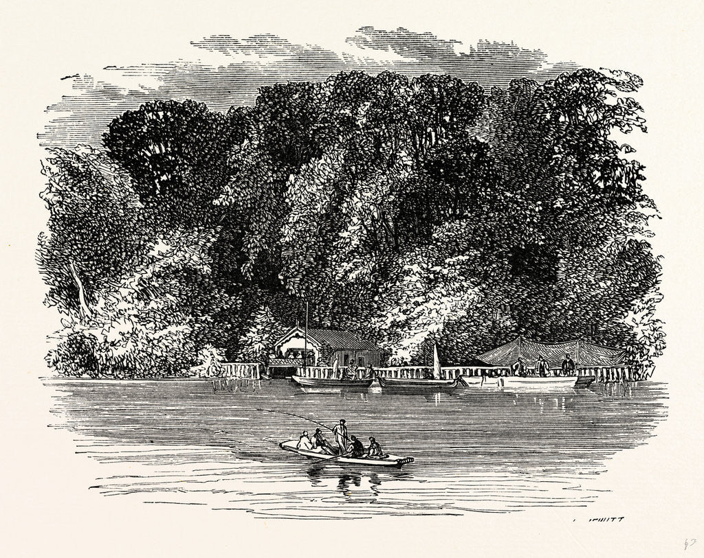 Detail of The Trent and Donington Cliff by Anonymous