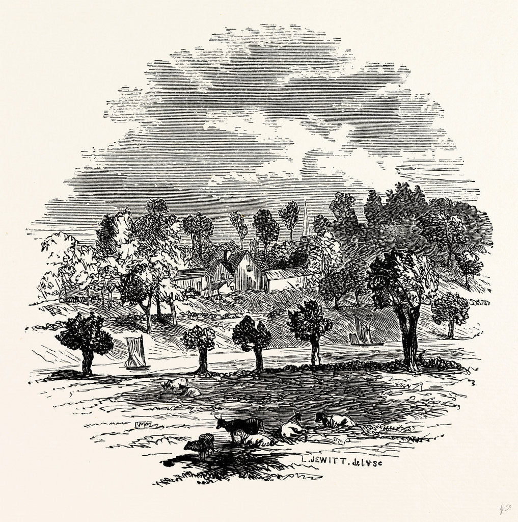 Detail of The Trent and Weston Cliff by Anonymous