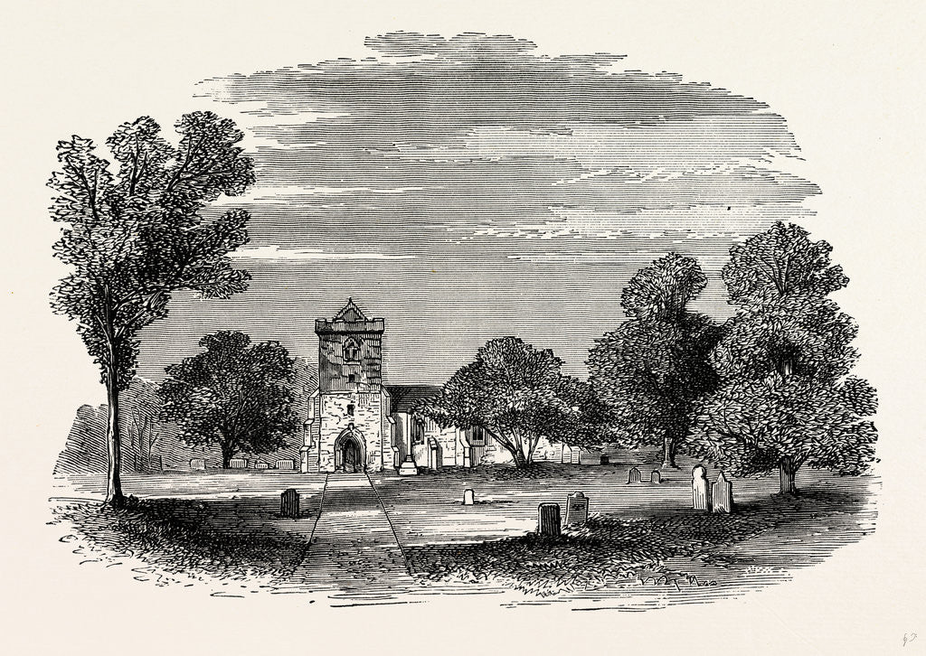 Detail of Hampton Lovett Church by Anonymous