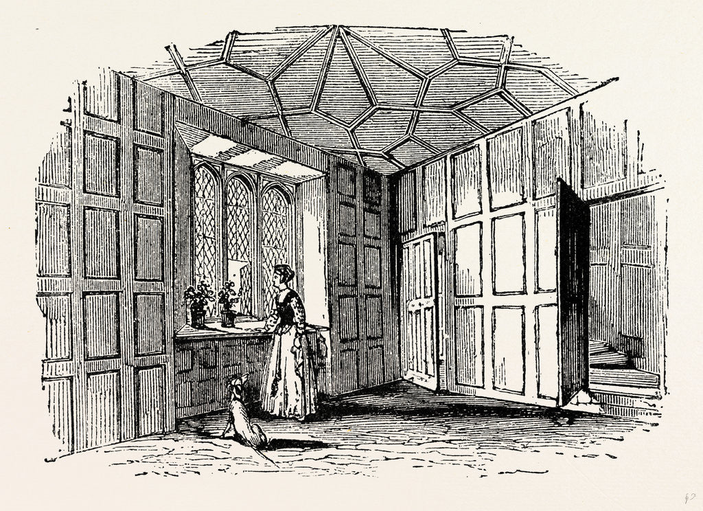 Detail of Anne Boleyn's Chamber, Hever Castle by Anonymous