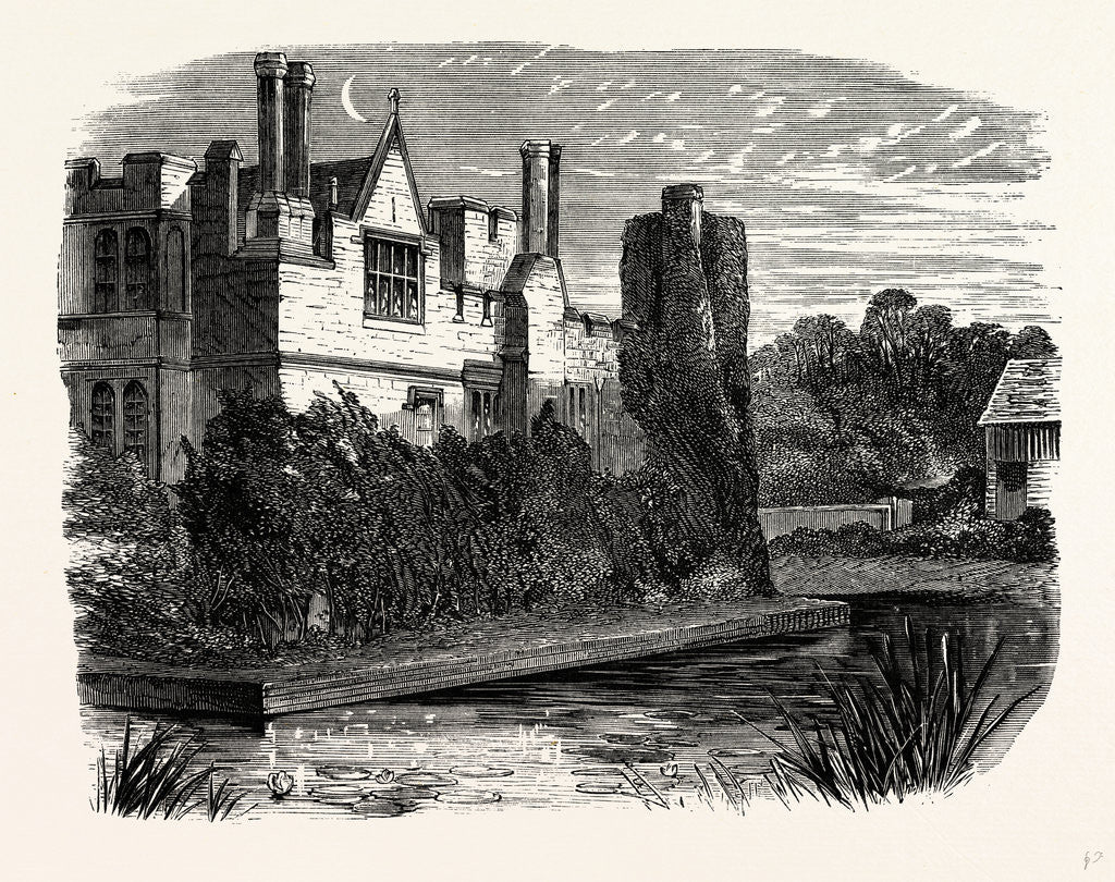 Detail of Hever Castle, from the West by Anonymous