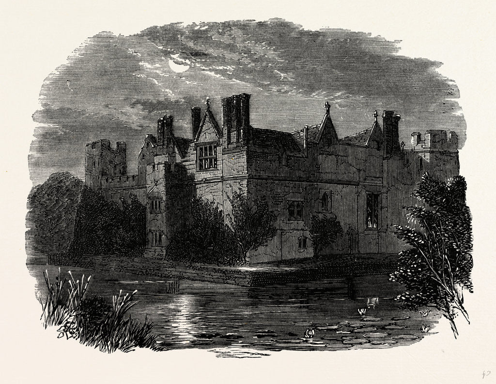 Detail of Hever Castle, from the East by Anonymous