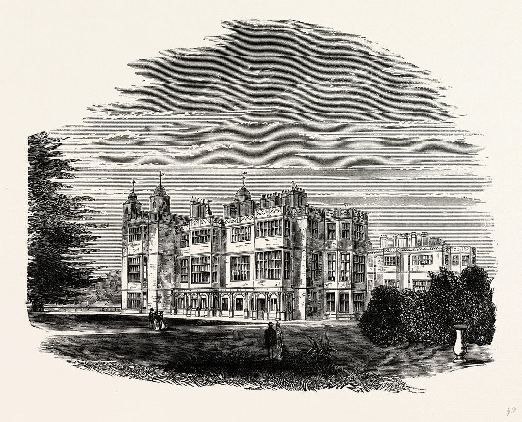 Detail of South Front, Audley End by Anonymous