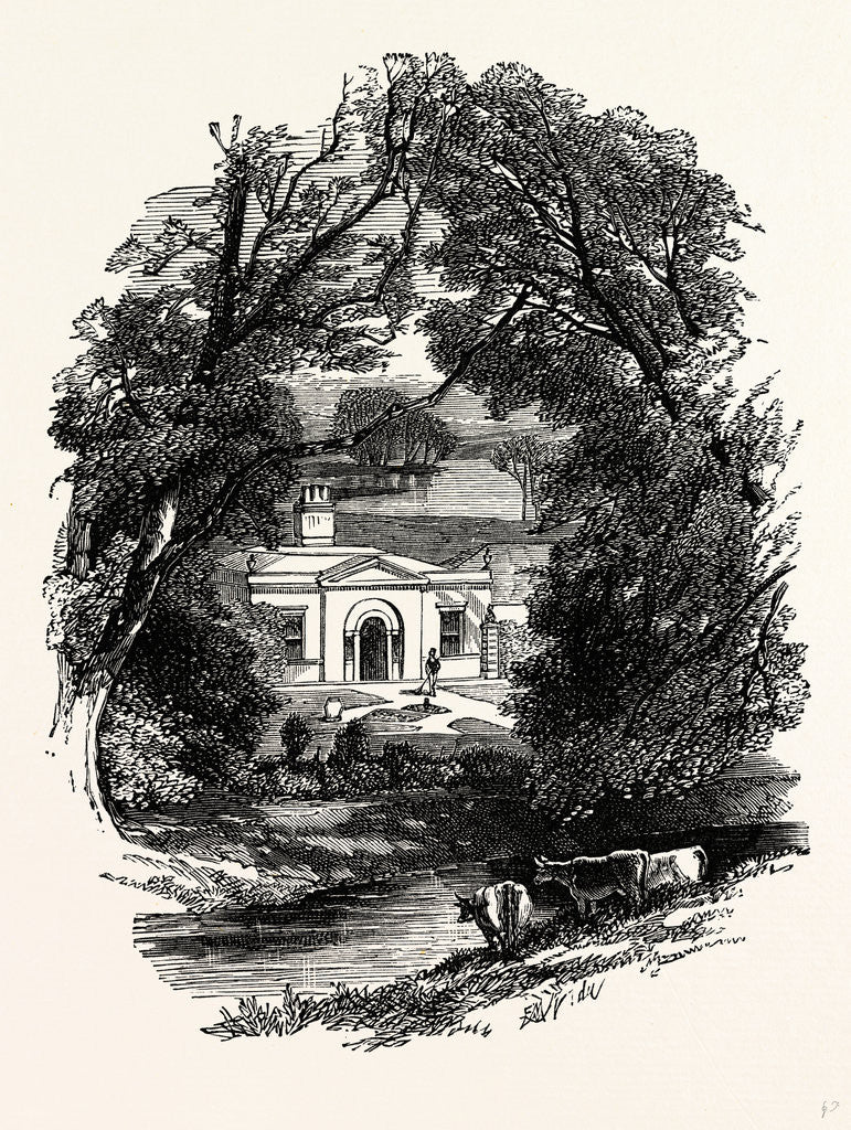 Detail of The Dairy, Castle Howard by Anonymous