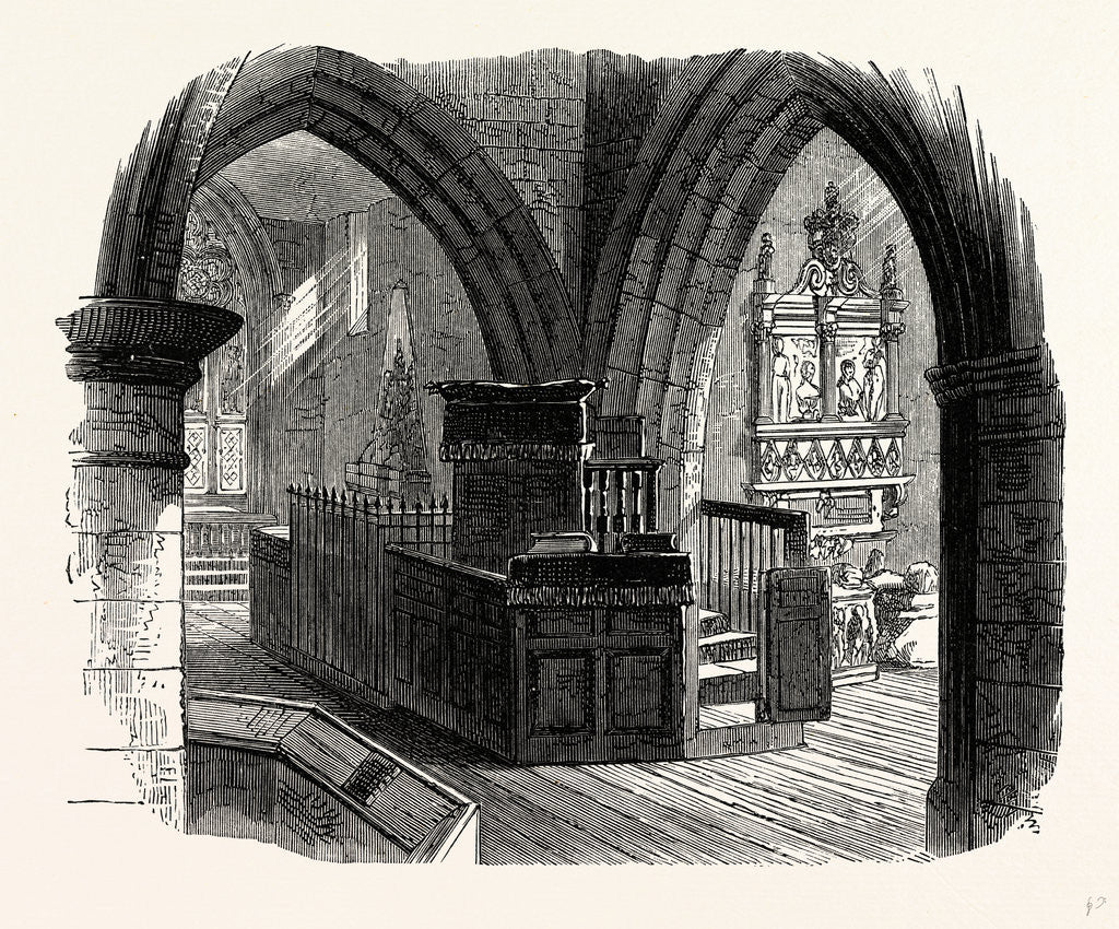 Detail of Kedleston Church, Interior by Anonymous