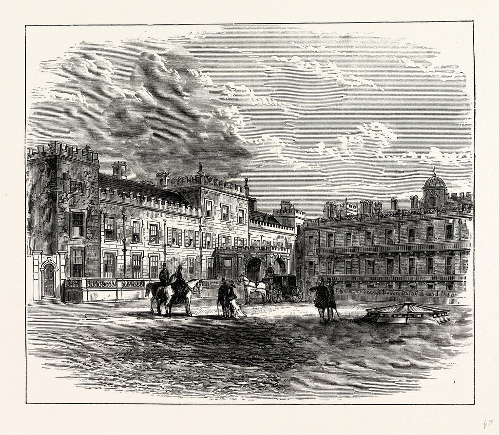 Detail of Welbeck, West Front and Oxford Wing by Anonymous